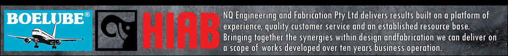 North Queensland Engineering & Fabrication Cairns Hiab Cranes Boelube Products Dropside ute bodies trailers gates steel and aluminium fabrication welding